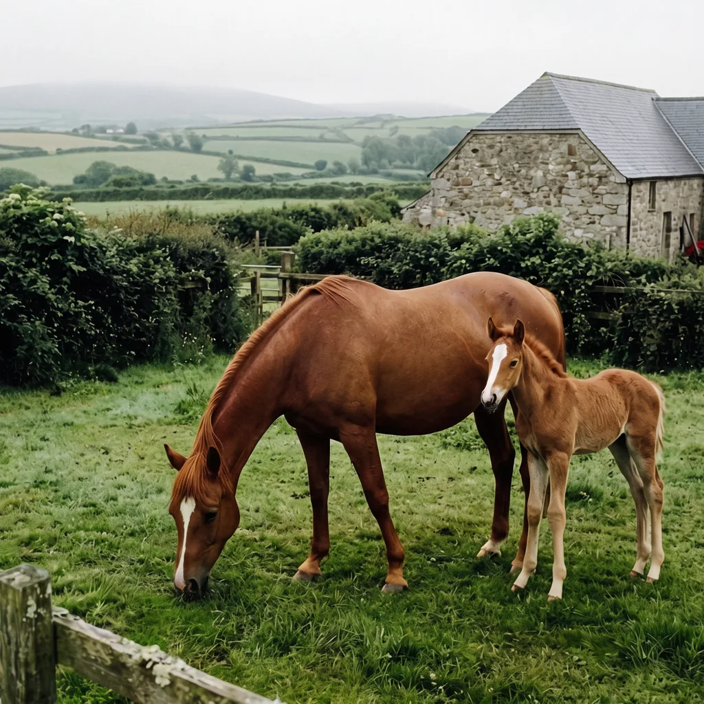 Élevage de chevaux au Les Écuries de Maxea, Château-Chervix
